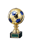 サッカーのトロフィー