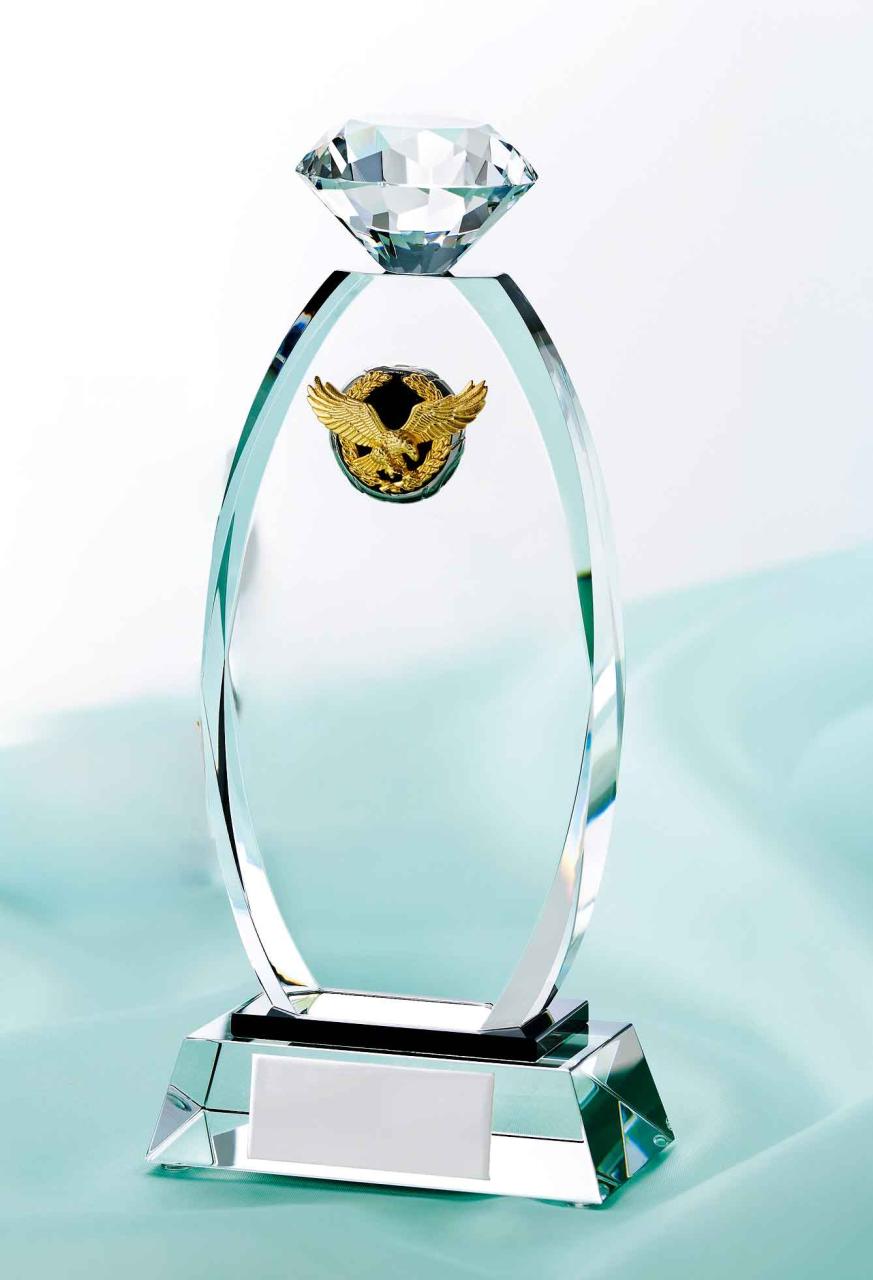 アウトレット　ダイヤモンドクリスタルトロフィー（365）