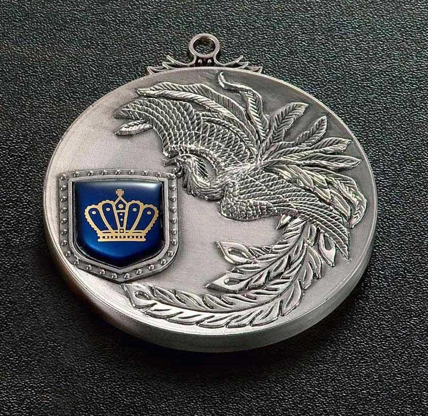 アウトレット　H.V.Mメダル 鳳凰柄（H.V.M）