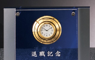 時計付きセミオーダー楯(8175)