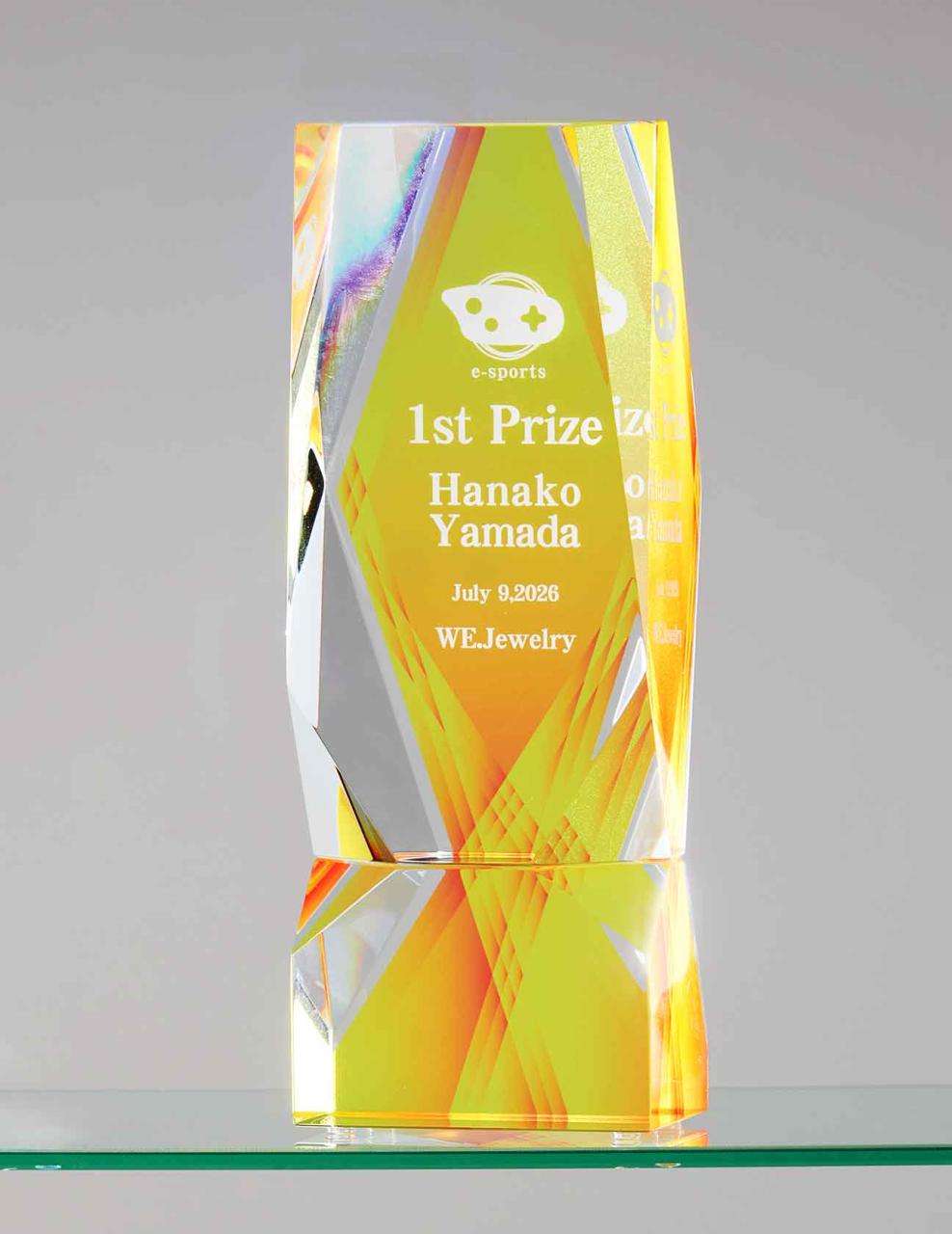 セミオーダークリスタルトロフィー(7069)