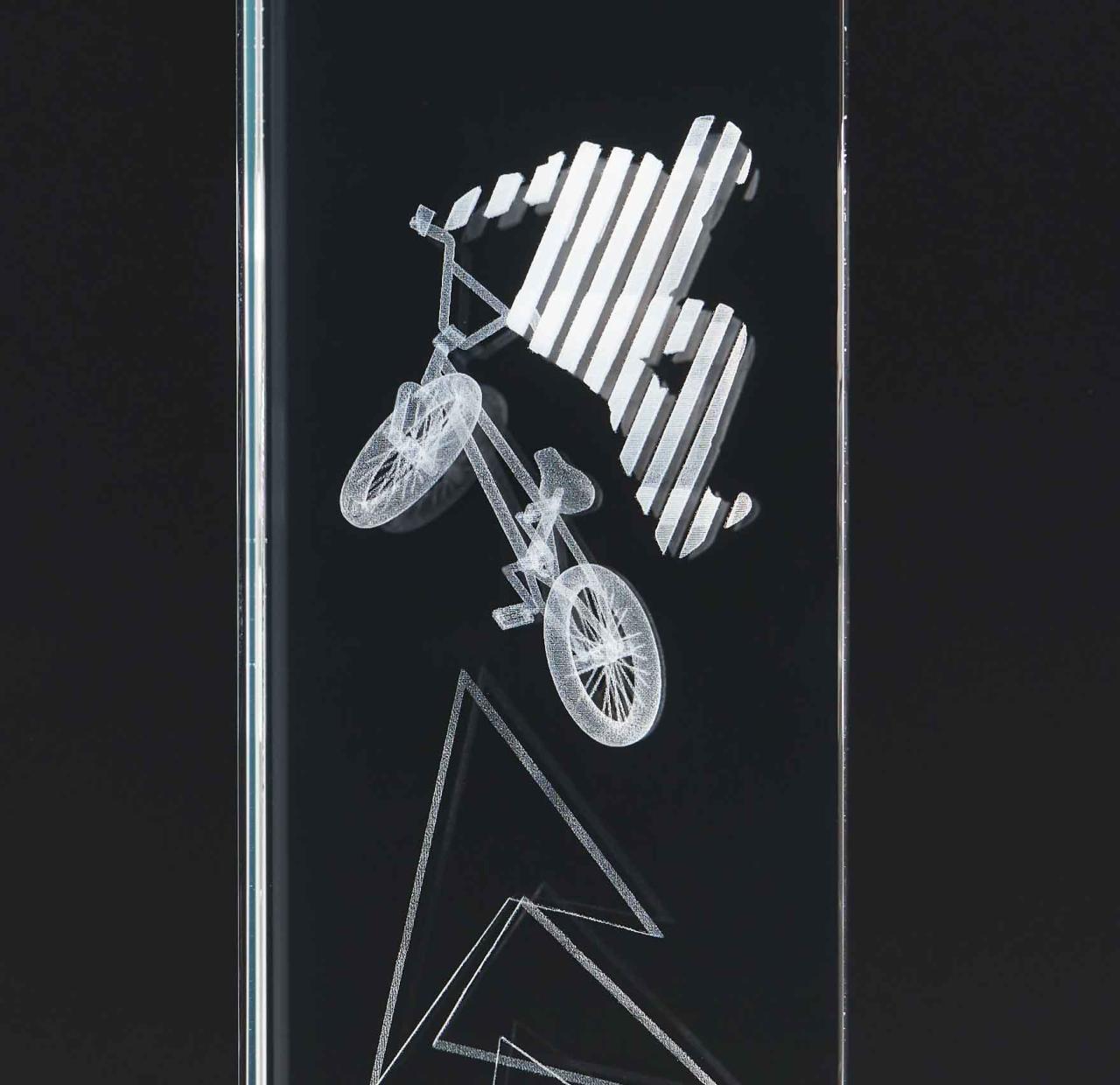 BMX専用 クリスタルトロフィー(2014)