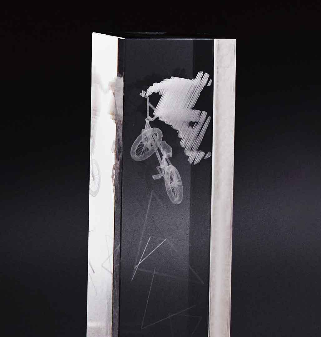 BMX専用 クリスタルトロフィー(2014)